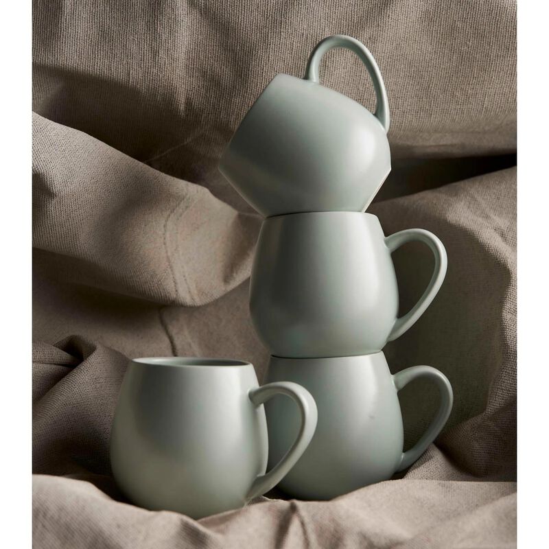Robert Gordon Set Of 4 Mugs- Matte Pale Eucalypt Hug Me image number 3